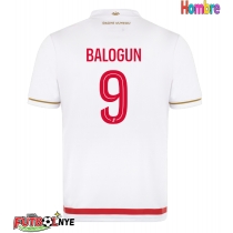 Camiseta AS Monaco Folarin Balogun #9 Primera Equipación 2025-26 manga corta